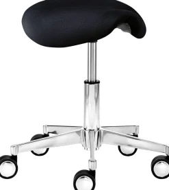 mayer sitzmöbel 1297 Draaikruk Stof Zwart 480 x 520 x 525 mm