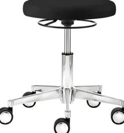 mayer sitzmöbel 1296 Draaikruk Stof Zwart 480 x 520 x 525 mm
