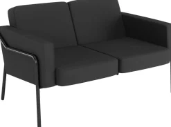 Medso Classic Tweezitsbank 2-zits 125 x 747 x 74 mm Houtskool Buitengebruik
