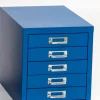 Meerladenkast OCH-05 5 Lades Blauw 280 x 420 x 320 mm