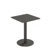 meet powered by PAPERFLOW Kantinetafel Vierkant Zwart TRCROS6060M.01 600 x 750 mm