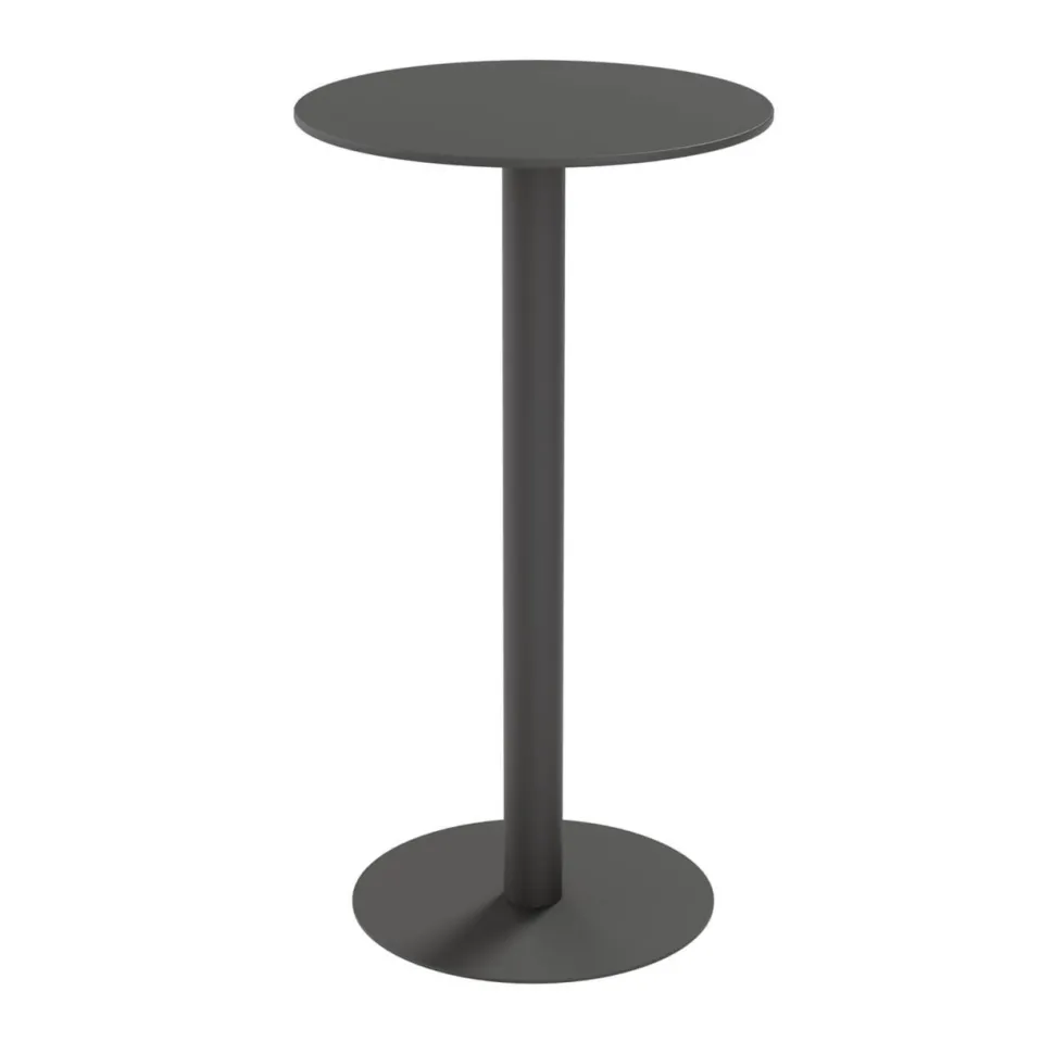 meet powered by PAPERFLOW Kantinetafel Zwart TRCROS60H.01 600 x 1.100 mm