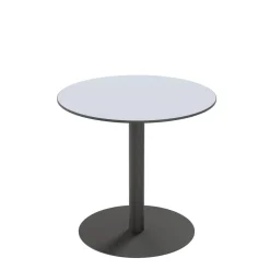 meet powered by PAPERFLOW Kantinetafel Rond Grijs TRCROS80M.02 800 x 750 mm