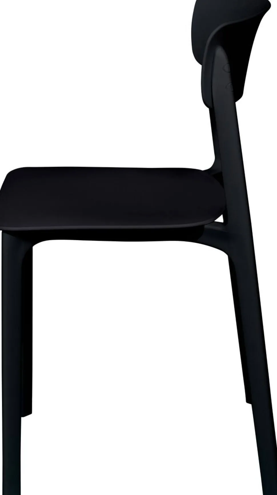 meet powered by PAPERFLOW OTHO Stoel 480 x 470 x 790 mm Zwart 2 Stuks
