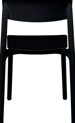 meet powered by PAPERFLOW OTHO Stoel 480 x 470 x 790 mm Zwart 2 Stuks