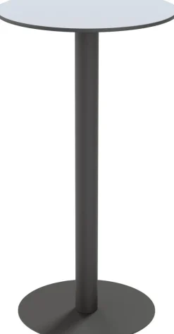 meet powered by PAPERFLOW Kantinetafel Rond Grijs TRCROS60H.02 600 x 1.100 mm