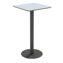 meet powered by PAPERFLOW Kantinetafel Vierkant Grijs TRCROS6060H.02 600 x 1.100 mm