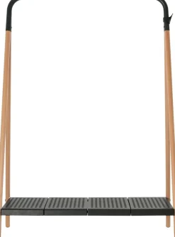 meet powered by PAPERFLOW Kledingrek VBLEND.23.01 1050 x 545 x 1420 mm Hout, metaal Zwart, beuken