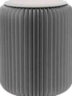 meet powered by PAPERFLOW Kruk Honinggraat Karton Niet in hoogte verstelbaar Grijs 420 x 300 x 300 mm