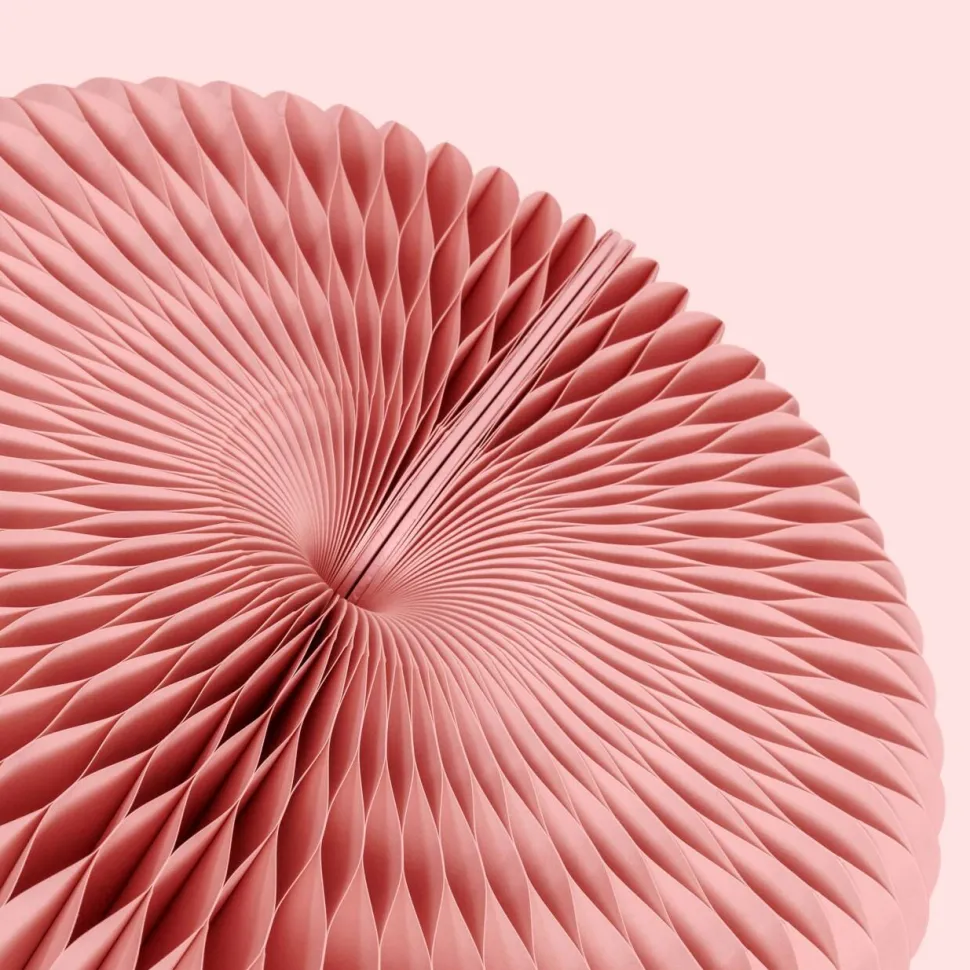 meet powered by PAPERFLOW Kruk Honinggraat Karton Niet in hoogte verstelbaar Roze 420 x 300 x 300 mm