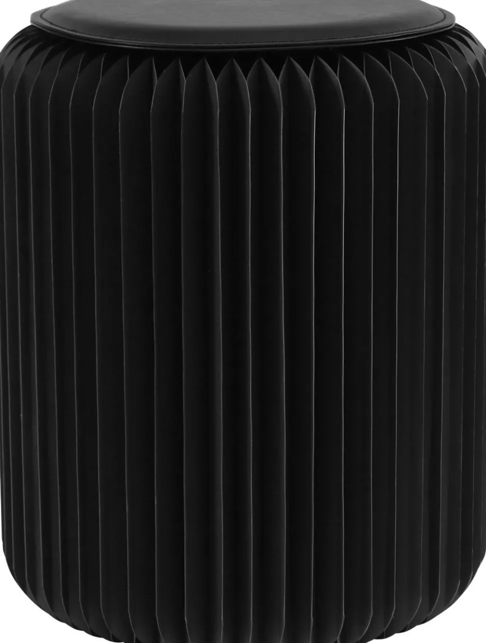 meet powered by PAPERFLOW Kruk Honinggraat Karton Niet in hoogte verstelbaar Zwart 420 x 300 x 300 mm