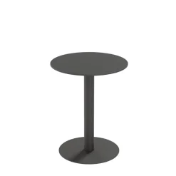 meet powered by PAPERFLOW Kantinetafel Rond Zwart TRCROS60M.01 600 x 750 mm