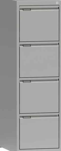 Metaal Archiefkast 4 Lades 405 x 623 x 1.320 mm Grijs