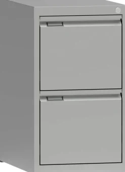 Metaal Archiefkast 2 Lades 405 x 623 x 704 mm Grijs