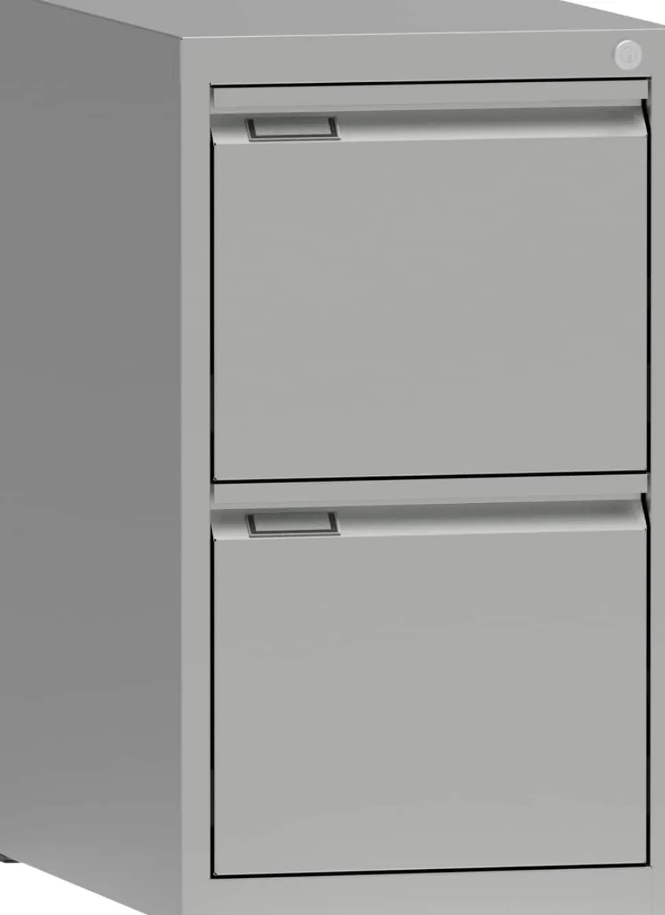 Metaal Archiefkast 2 Lades 405 x 623 x 704 mm Grijs
