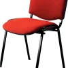 Nowy Styl Bezoekersstoel ISO Plus Stof Rood 4 Stuks