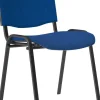 Nowy Styl ISO Plus Bezoekersstoel Stof Optionele armleuning Blauw 110 kg 4 Stuks