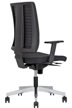 Nowy Styl Navigo Bureaustoel Synchroonmechanisme Stof In hoogte verstelbare armleuning In hoogte verstelbare zitting Zilver, zwart 110 kg 650 x 980 mm