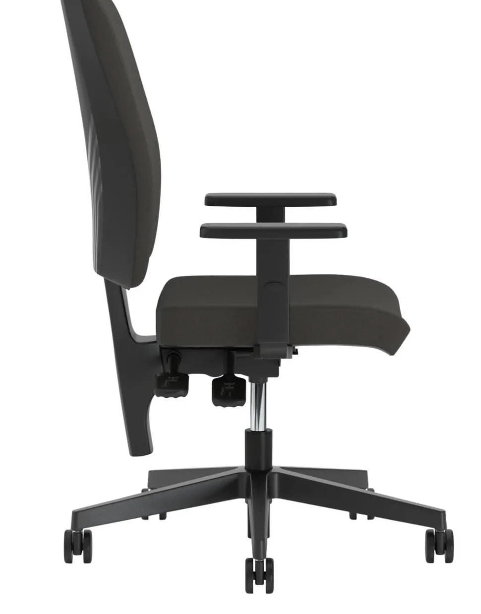 Nowy Styl Taktik Ergonomische stoel Permanent Contact Stof In hoogte verstelbare armleuning In hoogte verstelbare zitting Donkergrijs 110 kg