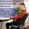 Nowy Styl WithMe Vergaderstoel Synchroonmechanisme Vaste armleuning Zwart 110 kg 480 x 645 x 1.100 mm