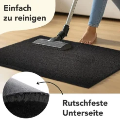 PALMERAS Coconut Droogloopmat 17 mm Zwart 600 x 400 mm