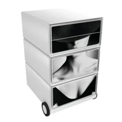 Paperflow Easybox Mobiel ladeblok met 4 lades 642x390x436 mm Lady Design