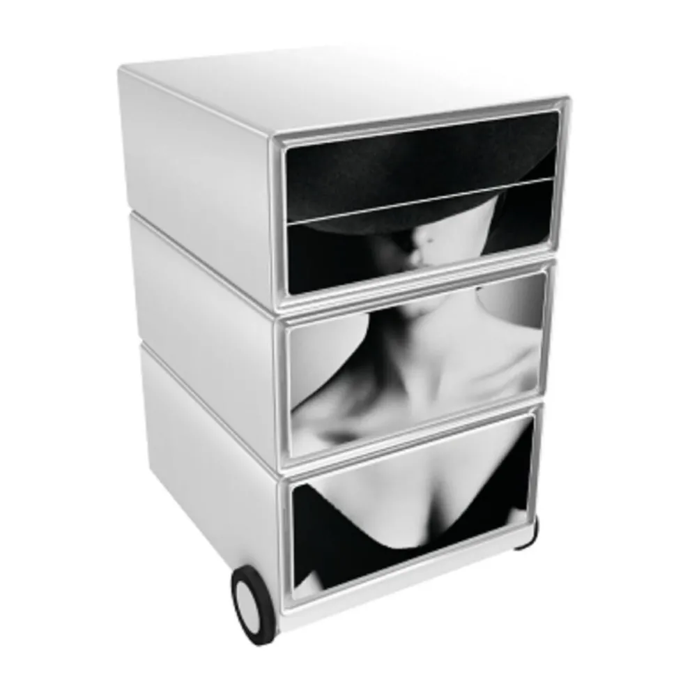 Paperflow Easybox Mobiel ladeblok met 4 lades 642x390x436 mm Lady Design
