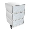 Paperflow Easybox Mobiel ladeblok met 4 lades 642x390x436 mm Relief Design