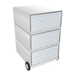Paperflow Easybox Mobiel ladeblok met 4 lades 642x390x436 mm Relief Design