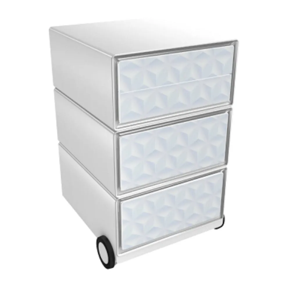 Paperflow Easybox Mobiel ladeblok met 4 lades 642x390x436 mm Relief Design