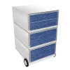 Paperflow Easybox Mobiel ladeblok met 4 lades 642x390x436 mm Jean design
