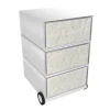 Paperflow Easybox Mobiel ladeblok met 4 lades 642x390x436 mm Down Design