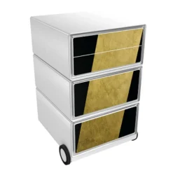 Paperflow Easybox Mobiel ladeblok met 4 lades 642x390x436 mm Diagonal Design