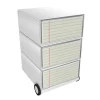 Paperflow Easybox Mobiel ladeblok met 4 lades 642x390x436 mm Notebook design