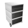 Paperflow Easybox Mobiel ladeblok met 4 lades 642x390x436 mm Blackboard Design