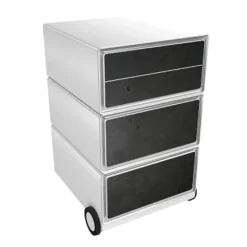 Paperflow Easybox Mobiel ladeblok met 4 lades 642x390x436 mm Blackboard Design