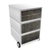 Paperflow Easybox Mobiel ladeblok met 4 lades 642x390x436 mm Old Leather Design
