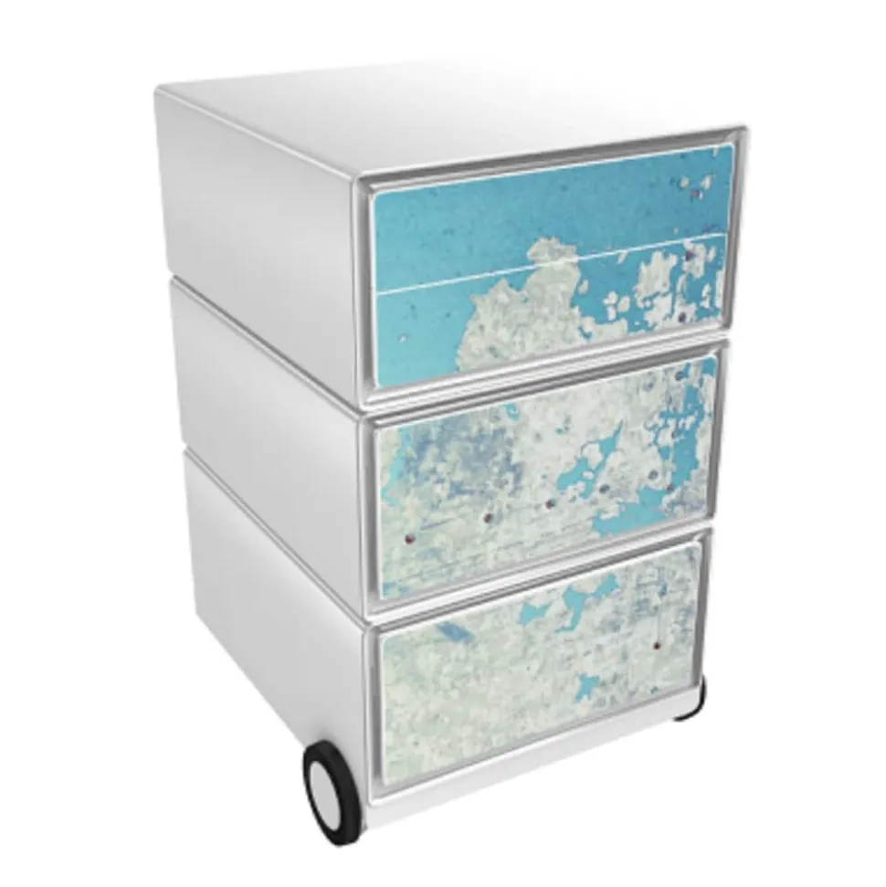 Paperflow Easybox Mobiel ladeblok met 4 lades 642x390x436 mm Continent Design