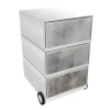 Paperflow easybox mobiele ladenblok met 3 lades 642x390x436mm crack