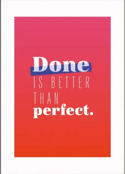 Paperflow Lijst met motiverende slogan 