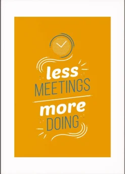 Paperflow Lijst met motiverende slogan 