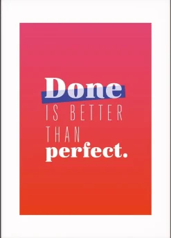 Paperflow Lijst met motiverende slogan 