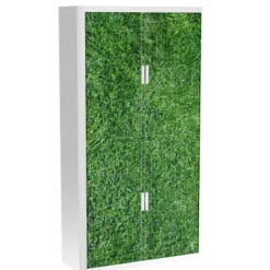 Paperflow Roldeurkast PP (Polypropeen) 4 Planken Afsluitbaar 1.100 x 415 x 2.040 mm Kleurenassortiment
