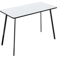 Paperflow Thuiskantoorbureau Rechthoekig Wit 4 metalen poten 1.000 (B) x 500 (D) x 750 (H) mm Melamine