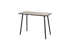 Paperflow Thuiskantoorbureau Rechthoekig Eiken 4 metalen poten 1.140 (B) x 600 (D) x 750 (H) mm Melamine