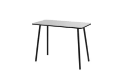 Paperflow Thuiskantoorbureau Rechthoekig Wit 4 metalen poten 1.140 (B) x 600 (D) x 750 (H) mm Melamine