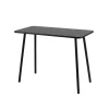 Paperflow Thuiskantoorbureau Rechthoekig Zwart 4 metalen poten 1.140 (B) x 600 (D) x 750 (H) mm Melamine
