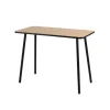 Paperflow Thuiskantoorbureau Rechthoekig Beuken 4 metalen poten 1.140 (B) x 600 (D) x 750 (H) mm Melamine