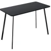 Paperflow Thuiskantoorbureau Rechthoekig Zwart 4 metalen poten 1.000 (B) x 500 (D) x 750 (H) mm Melamine