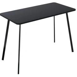 Paperflow Thuiskantoorbureau Rechthoekig Zwart 4 metalen poten 1.000 (B) x 500 (D) x 750 (H) mm Melamine